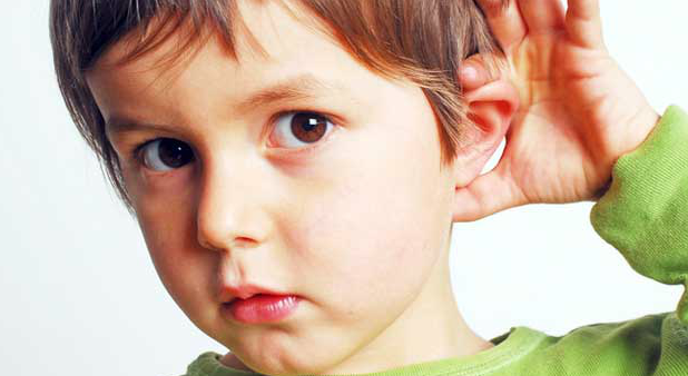 children with hearing deficiency